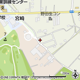 中坪公園周辺の地図