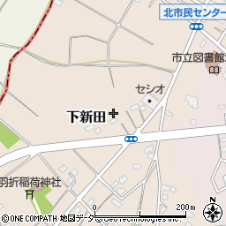 埼玉県鶴ヶ島市下新田520周辺の地図