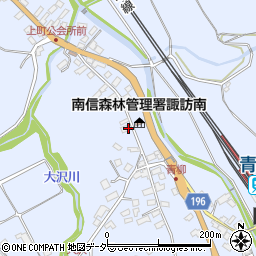 長野県茅野市金沢2125周辺の地図