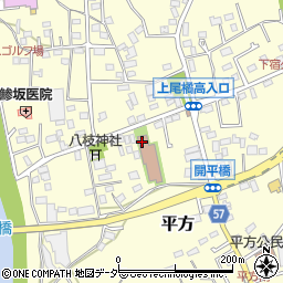 埼玉県上尾市平方498周辺の地図