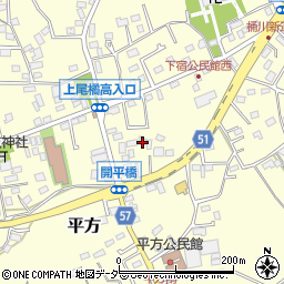 埼玉県上尾市平方969周辺の地図