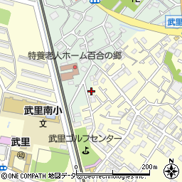 埼玉県春日部市大枝606周辺の地図