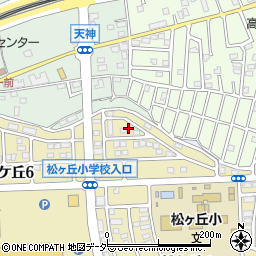 茨城県守谷市松ケ丘5丁目34周辺の地図