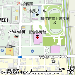 鯖江市総合体育館周辺の地図