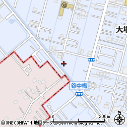 埼玉県春日部市大場709周辺の地図