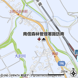 長野県茅野市金沢2126周辺の地図