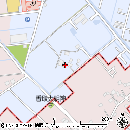 埼玉県春日部市大場279周辺の地図