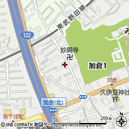 茶話本舗デイサービス岩槻福寿苑周辺の地図