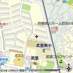 武里団地１－８周辺の地図