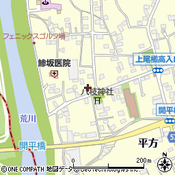 埼玉県上尾市平方2672周辺の地図