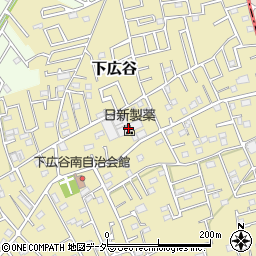 日新製薬株式会社　川越工場周辺の地図
