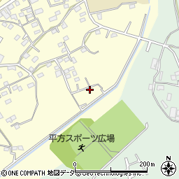 埼玉県上尾市平方1389周辺の地図