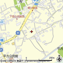 埼玉県上尾市平方1016周辺の地図