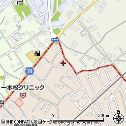 埼玉県鶴ヶ島市下新田59周辺の地図