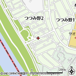 千葉県野田市つつみ野周辺の地図