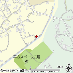 埼玉県上尾市平方1383-2周辺の地図
