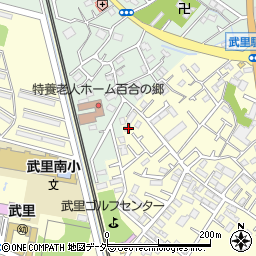 埼玉県春日部市大枝609周辺の地図