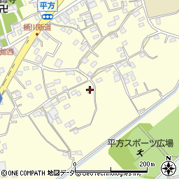 埼玉県上尾市平方1153周辺の地図