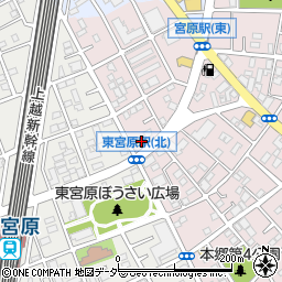 株式会社梅林堂　宮原本郷店周辺の地図