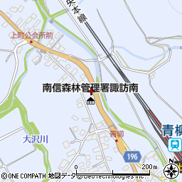 長野県茅野市金沢2469-1周辺の地図