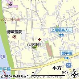 埼玉県上尾市平方2665周辺の地図
