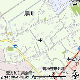 埼玉県坂戸市厚川106-1周辺の地図