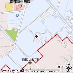 埼玉県春日部市大場278周辺の地図