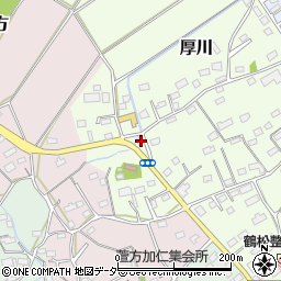 埼玉県坂戸市厚川152-2周辺の地図