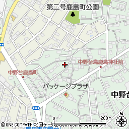 千葉県野田市中野台912-99周辺の地図