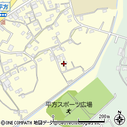 埼玉県上尾市平方1375周辺の地図
