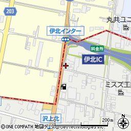 有限会社春日自動車工業所　箕輪店周辺の地図