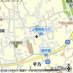 埼玉県上尾市平方519周辺の地図