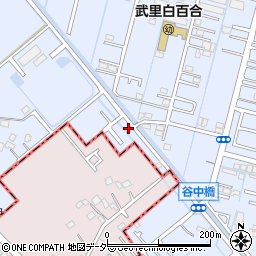 埼玉県春日部市大場256周辺の地図