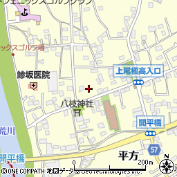 埼玉県上尾市平方2664周辺の地図