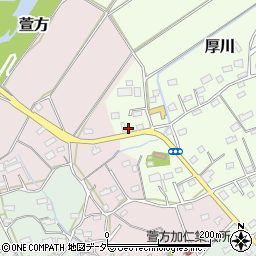 埼玉県坂戸市厚川141-6周辺の地図