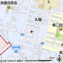 埼玉県春日部市大場764周辺の地図