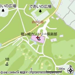 龍ヶ崎カントリー倶楽部周辺の地図