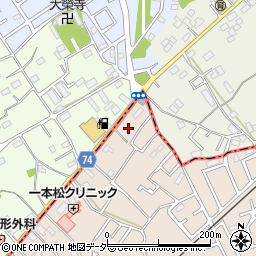 埼玉県鶴ヶ島市下新田53周辺の地図