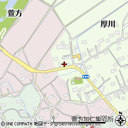 埼玉県坂戸市厚川141-7周辺の地図