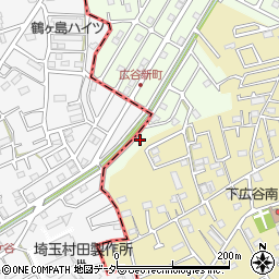 埼玉県川越市広谷新町1-11周辺の地図