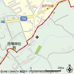 埼玉県坂戸市森戸1396-2周辺の地図