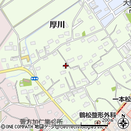 埼玉県坂戸市厚川117周辺の地図