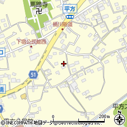 埼玉県上尾市平方1014周辺の地図