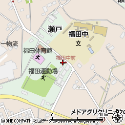 野田警察署　福田駐在所周辺の地図