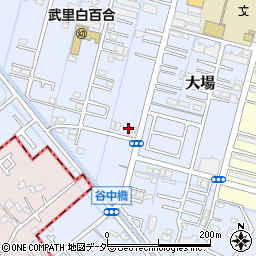 埼玉県春日部市大場763周辺の地図
