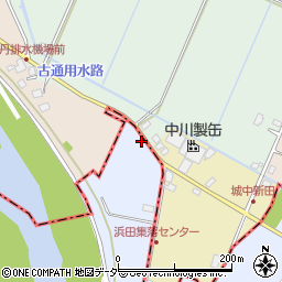 茨城県取手市浜田14周辺の地図