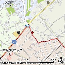 埼玉県坂戸市浅羽1408周辺の地図