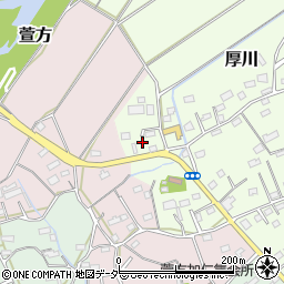 埼玉県坂戸市厚川141-1周辺の地図