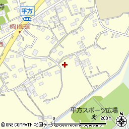 埼玉県上尾市平方1284-1周辺の地図