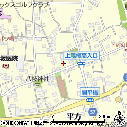 埼玉県上尾市平方2659周辺の地図